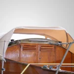 Bootsverdecke Hersteller - Segelboot mit Sprayhhood Rückansicht
