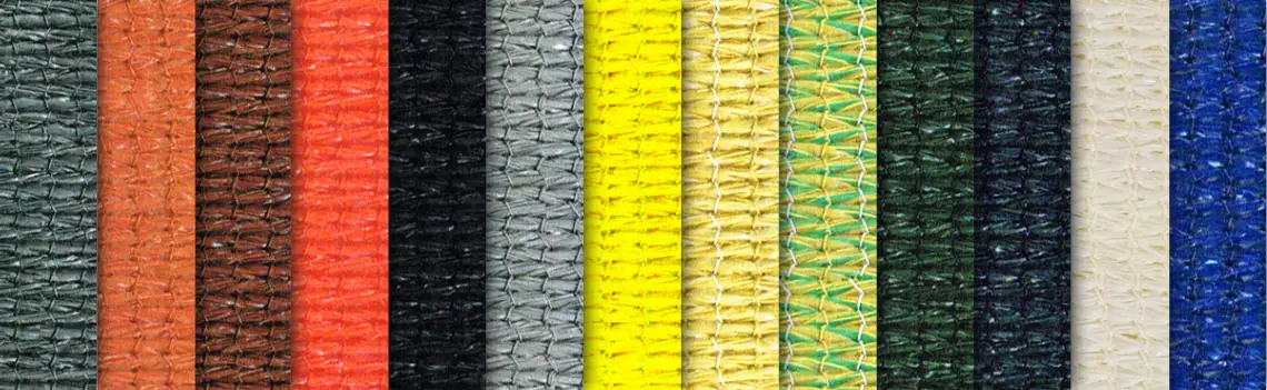 Sonnensegel öffentlich - Farbmuster des Tentmesh-Materials